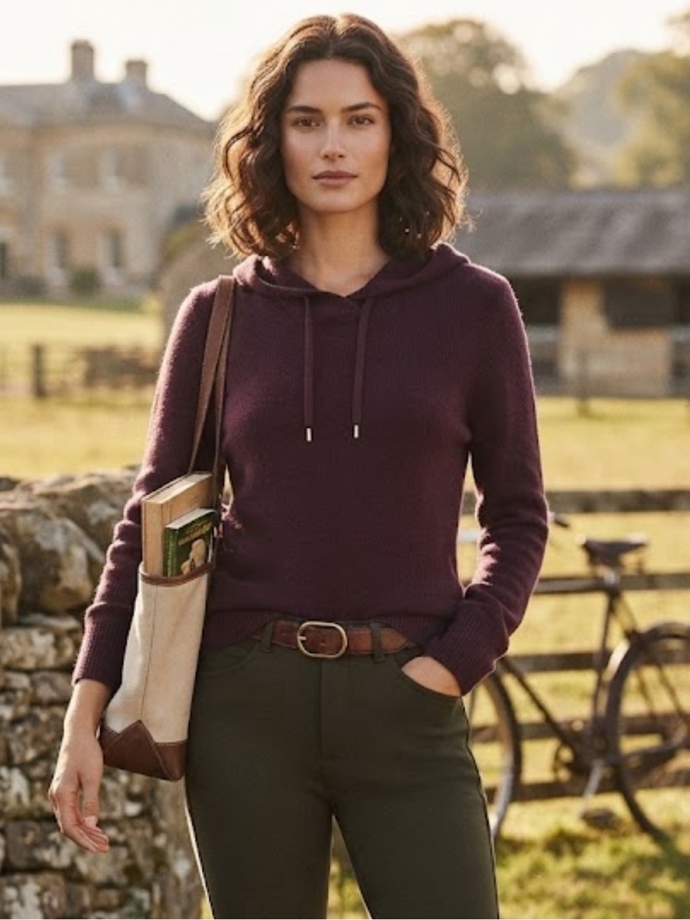 Lauren Ralph Lauren Purple Cotton Hoodie